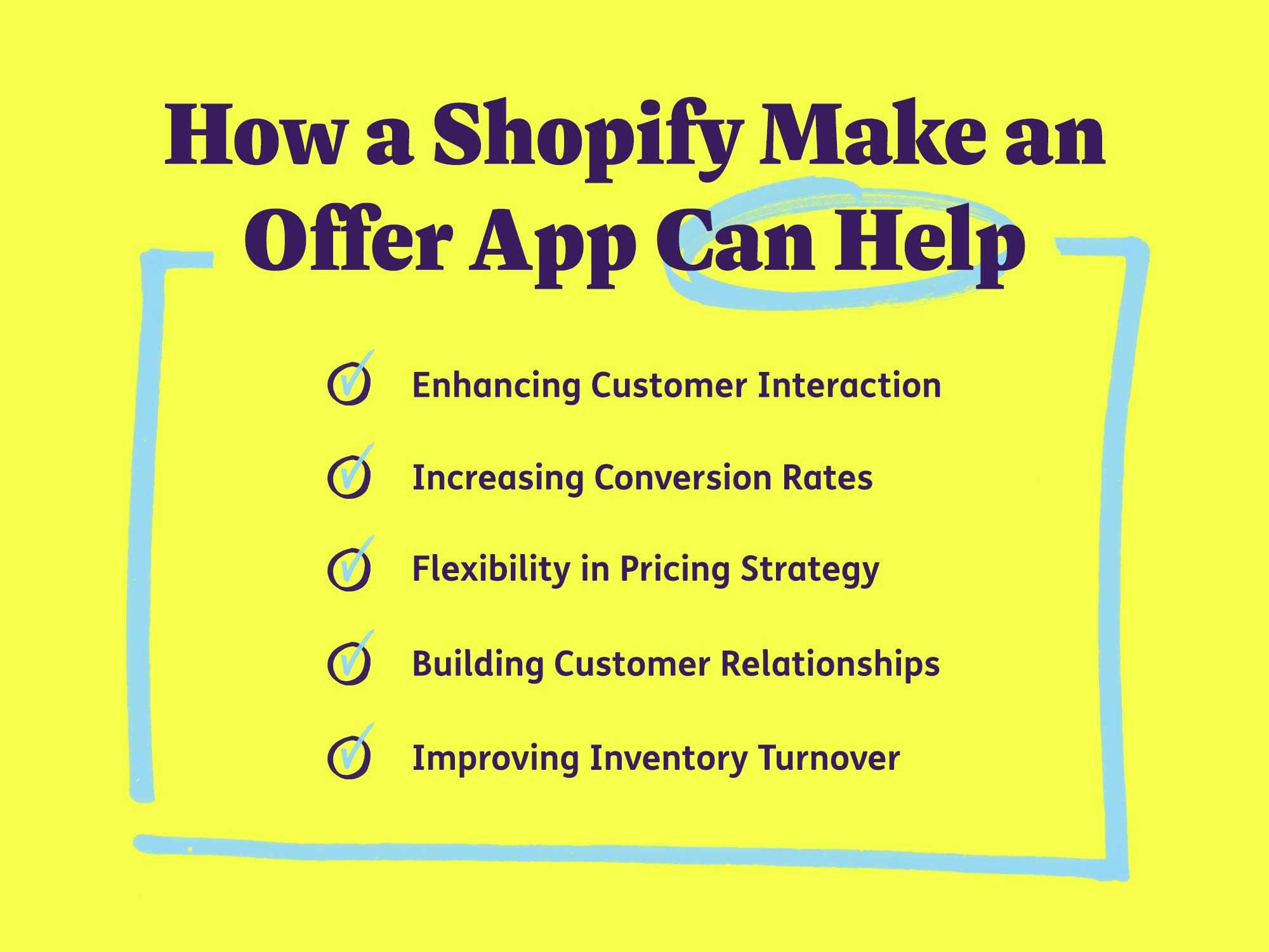 How a Shopify Make an Offer App can Help: Enhancing customer interaction, increasing conversion rates, flexibility in pricing strategy, building customer relationships, improving inventory turnover